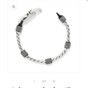 NWT Brighton Meridian Silver Bracelet